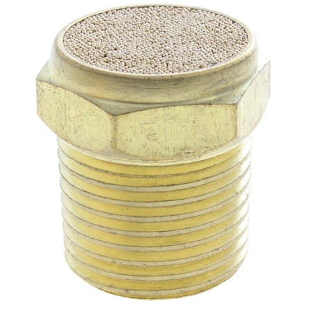 Advanced Technology Products Muffler, Brass Wire Mesh, 1/8" Male NPT BWM-01